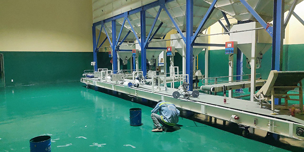 EPOXY FLOOR CONSTRUCTION SERVICE OF FACTORY - 329 CONSTRUCTION COMPANY